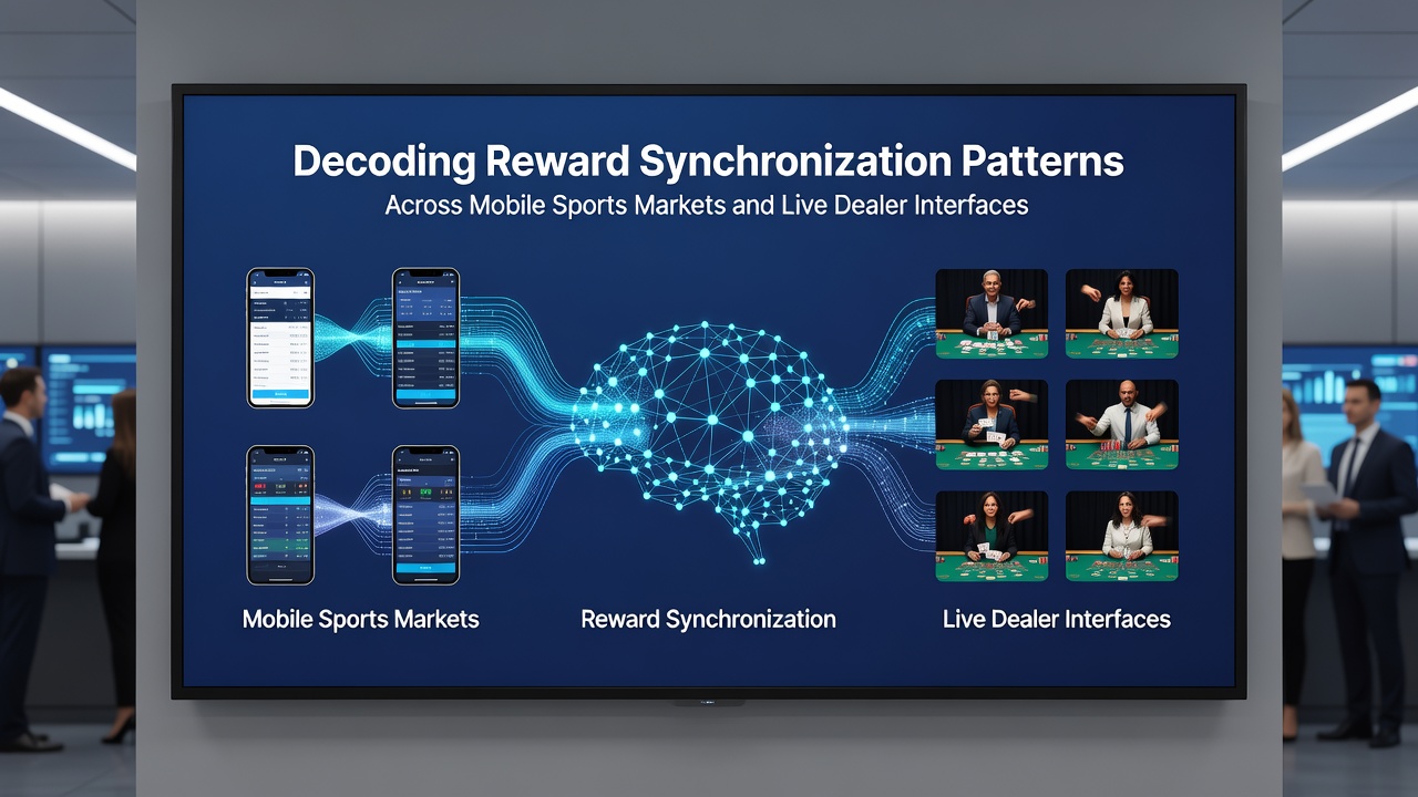 Live dealer interface showing real-time reward balance updates synced from mobile sports wagers