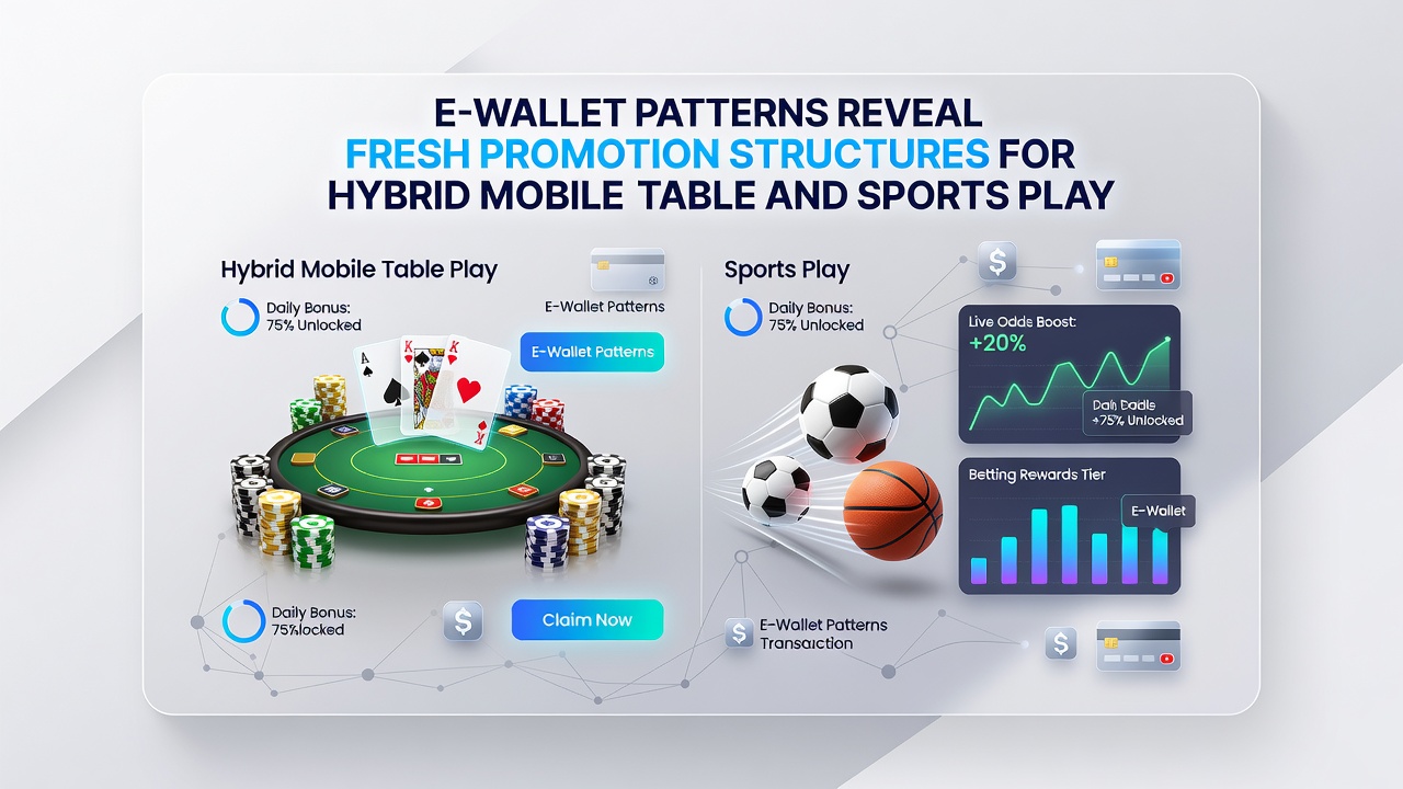 Mobile interface displaying combined table and sports promotion tracking