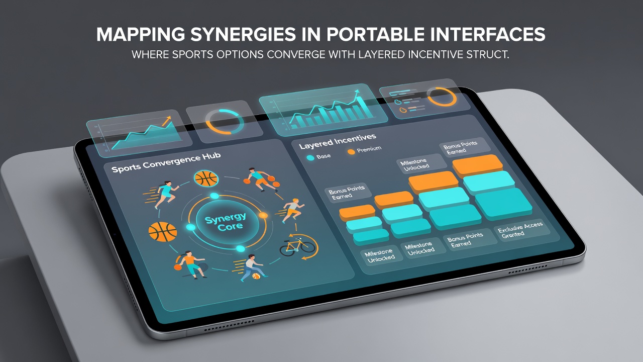 Detailed view of a mobile app dashboard displaying converging sports wagers, loyalty level progress, and multiple transaction options in one unified layout